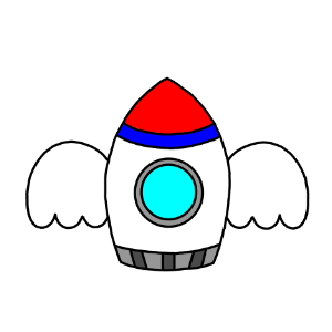 スーパーろけっと君１号機