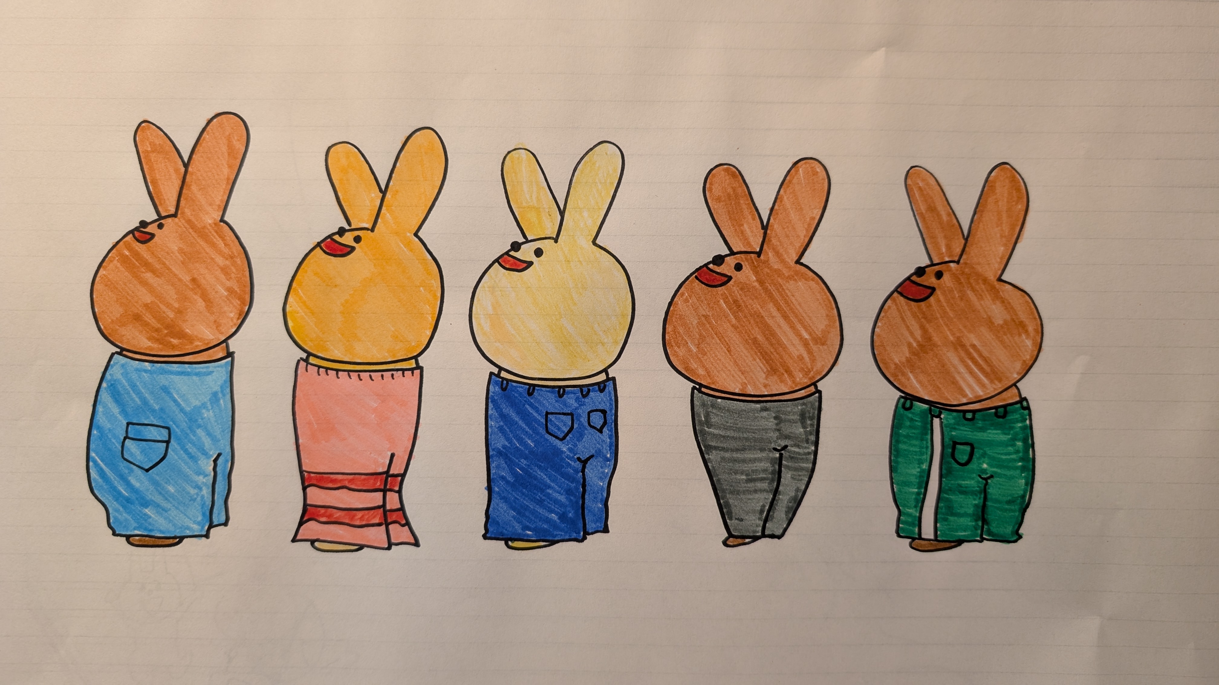 ハイウェストうさぎコレクション