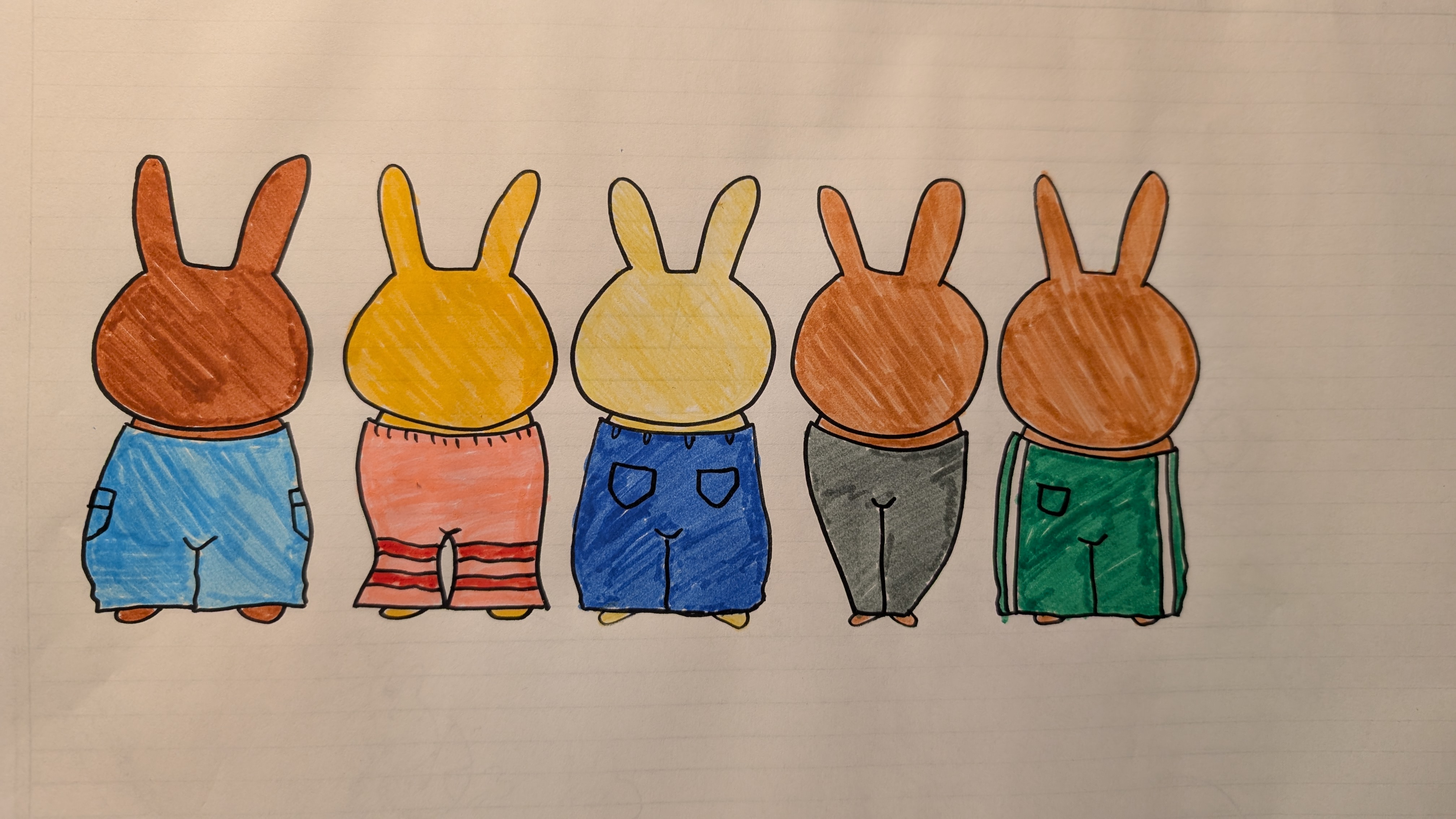 ハイウェストうさぎコレクション