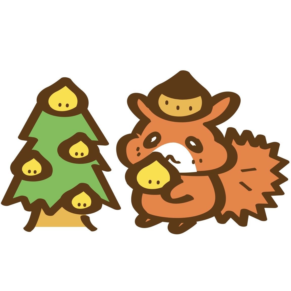 くりす（栗＋りす）