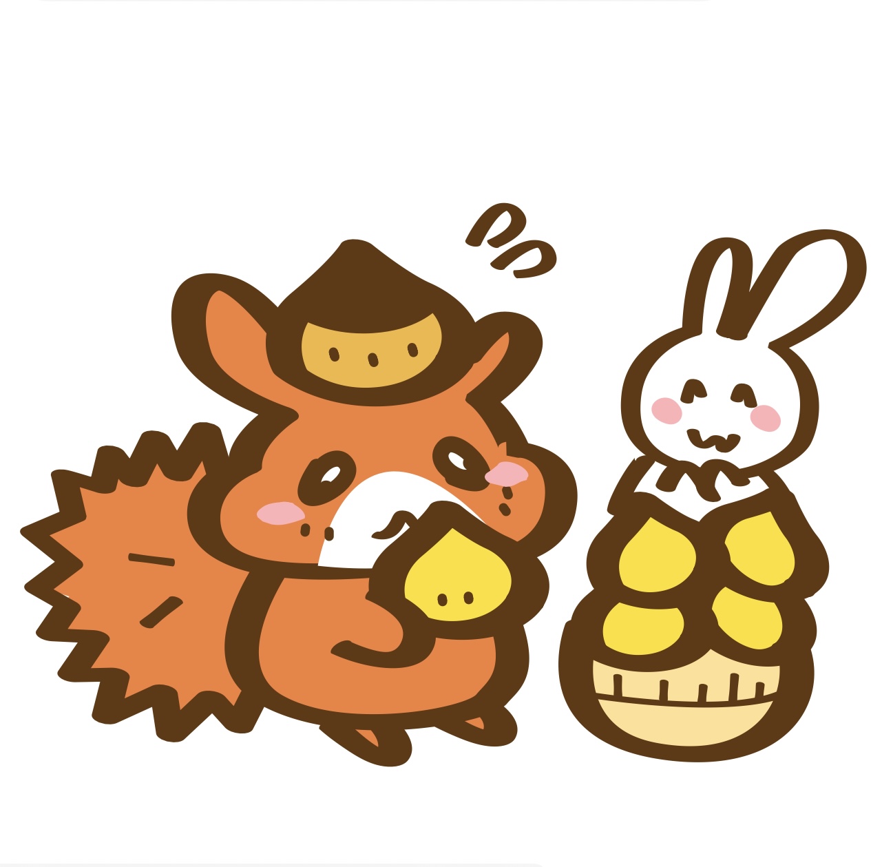 くりす（栗＋りす）