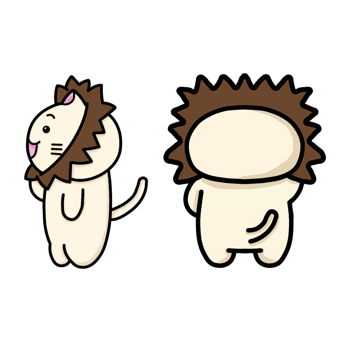 つけタテガミのねこくん