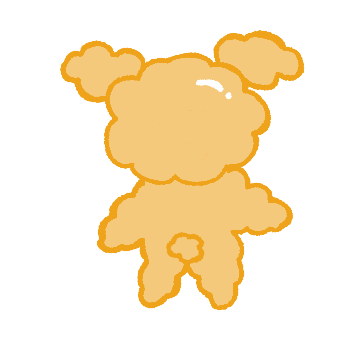 クリームワンコ