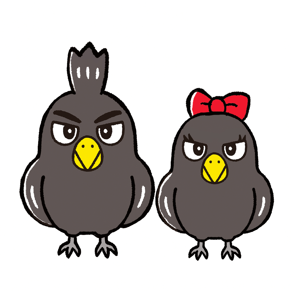 ツッパリカラス