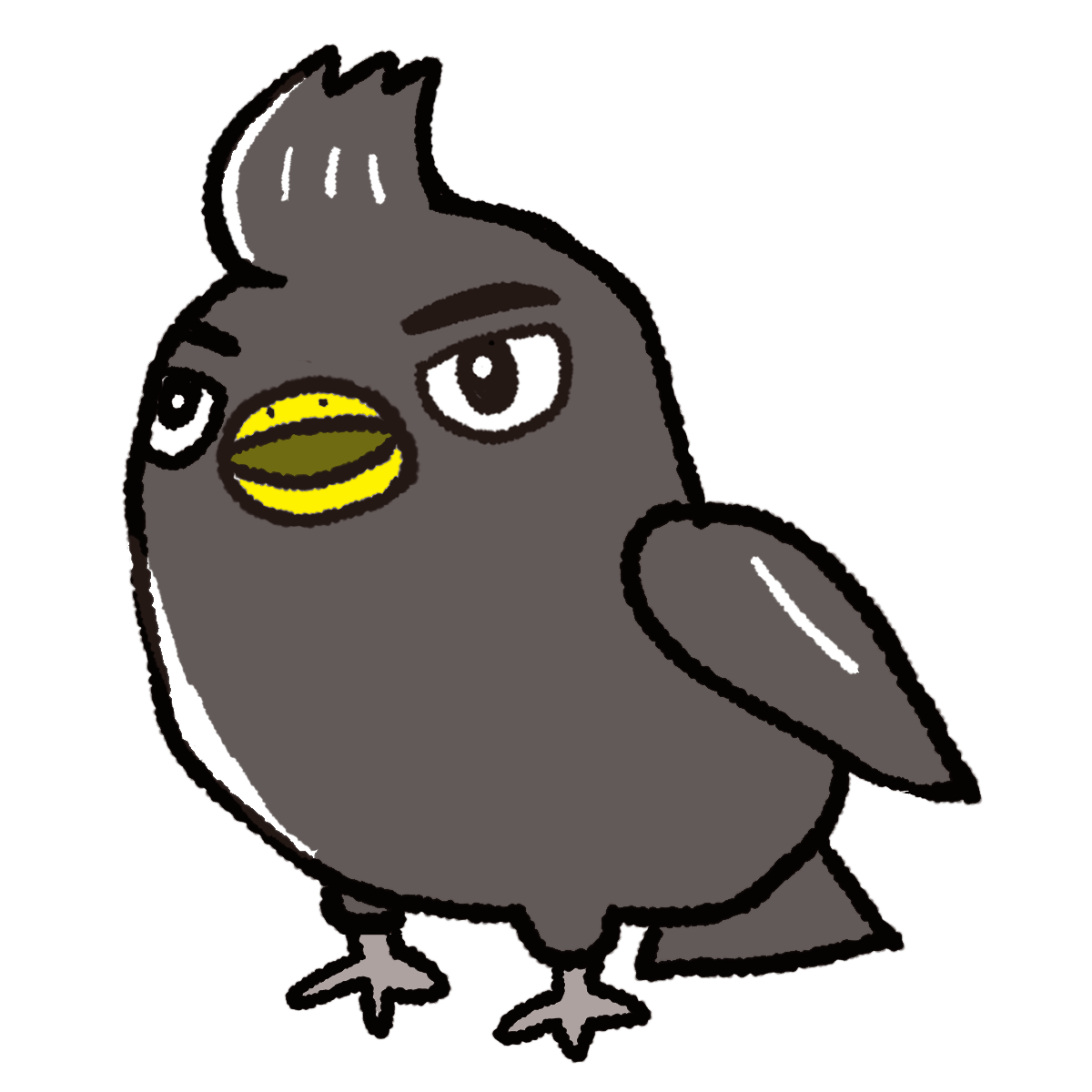 ツッパリカラス