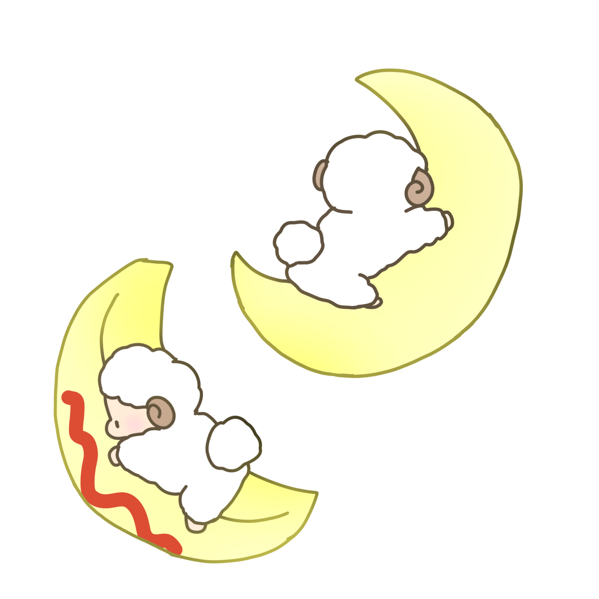 オムライスひつじ