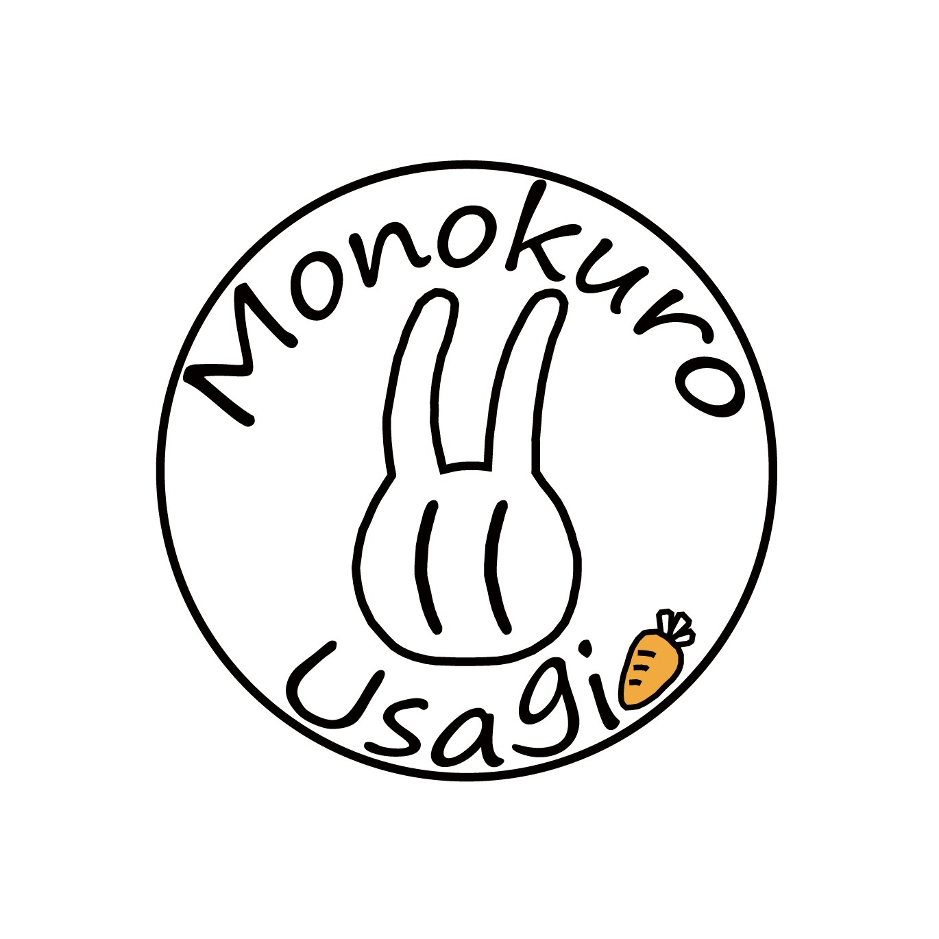 モノクロうさぎ