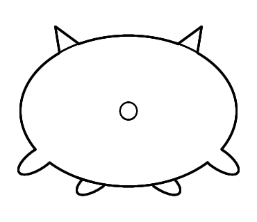 おまんじゅうネコ