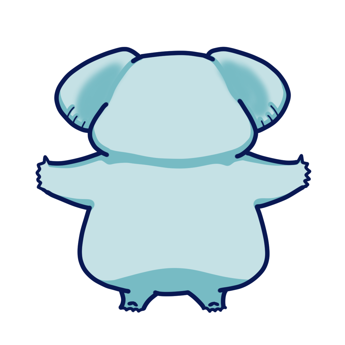 お澄ましコアラさん。