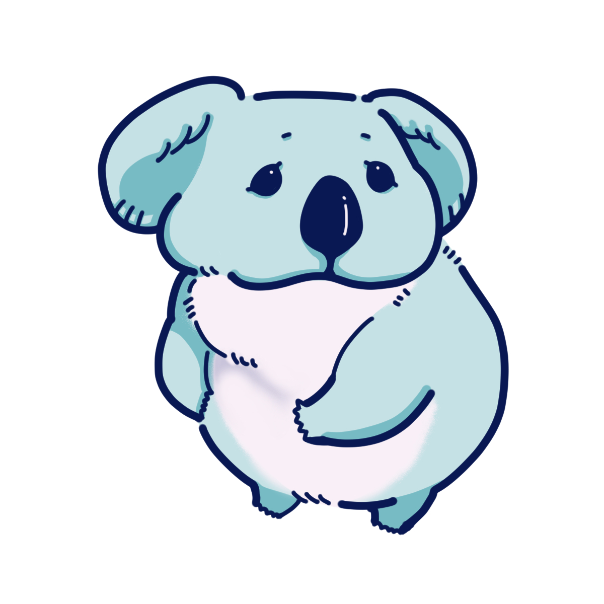 お澄ましコアラさん。