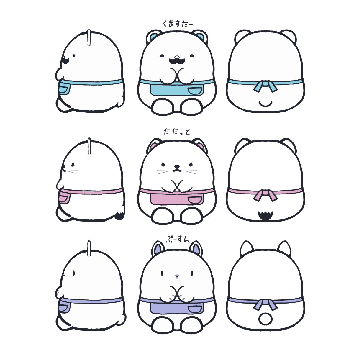 喫茶かまくらのなかまたち