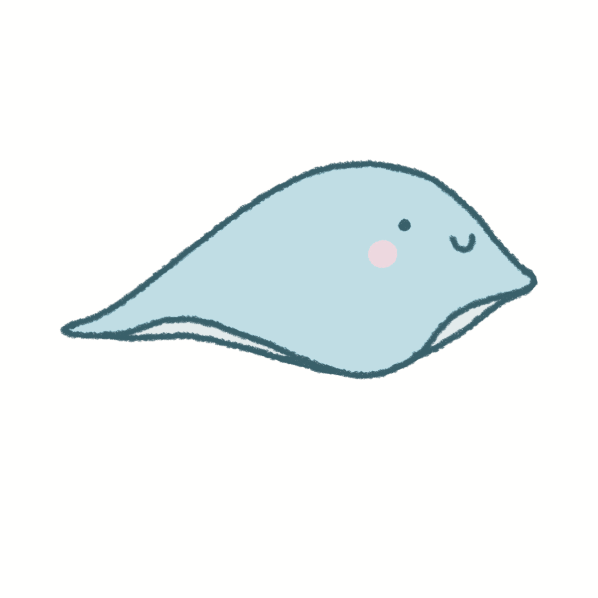 ぷかるん（こころの海を旅するエイ）