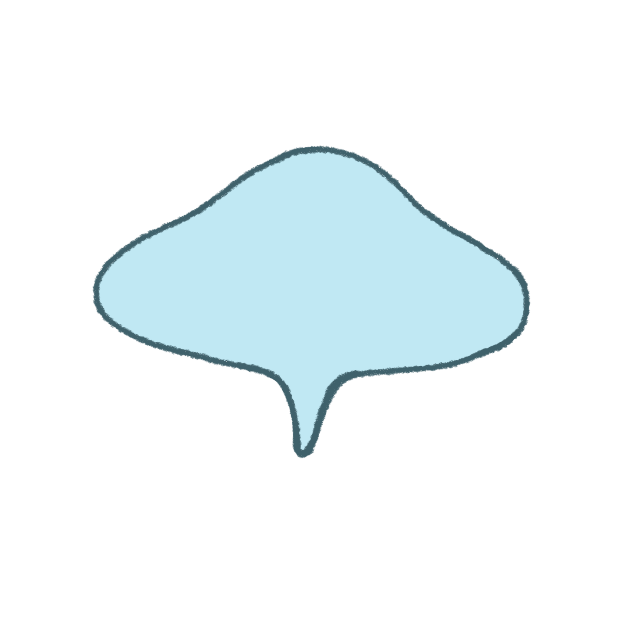 ぷかるん（こころの海を旅するエイ）