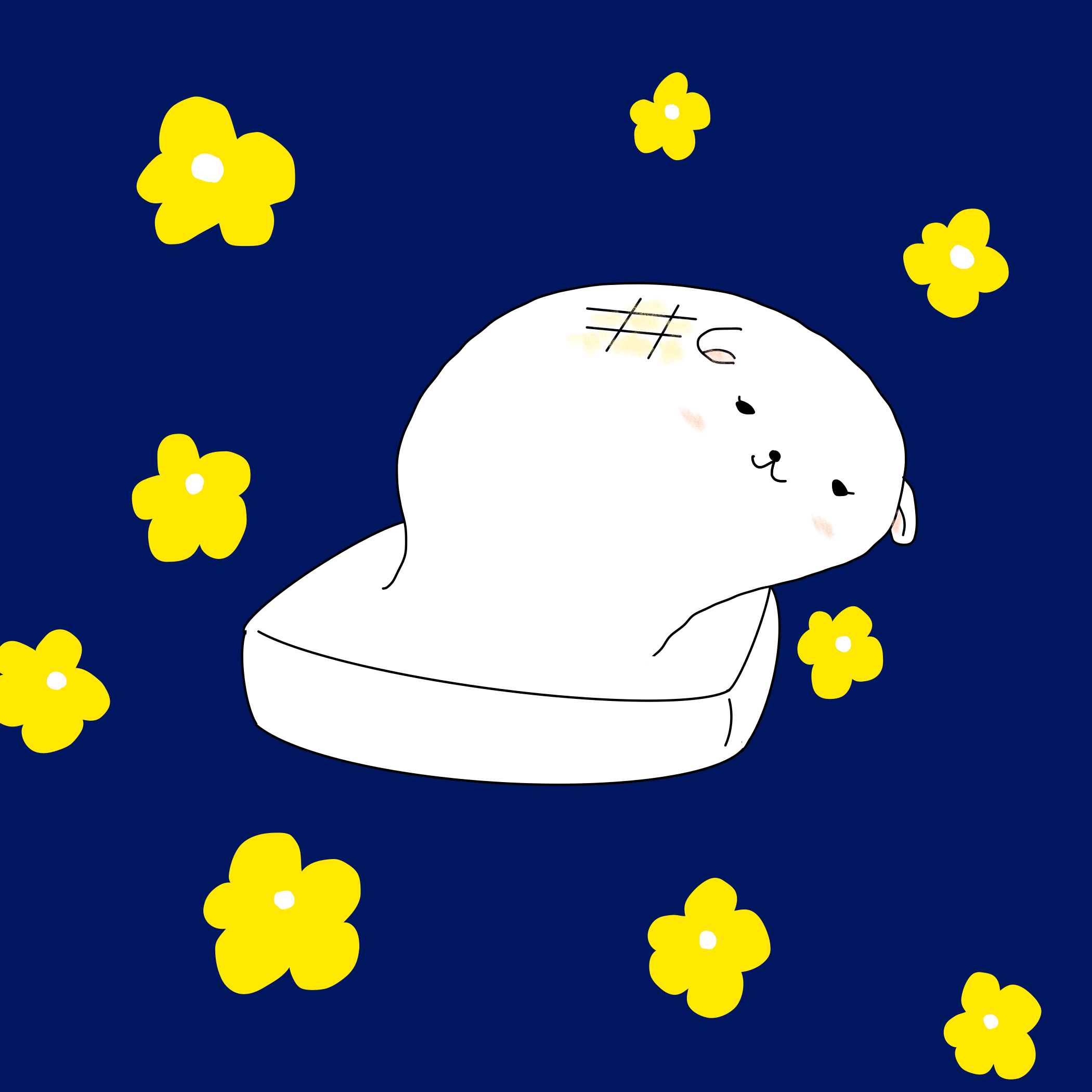 ねむすぎるおもち